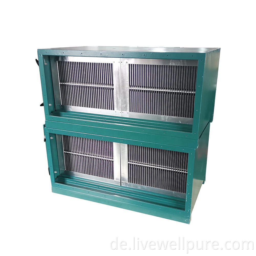 Electrostatic Air Purifier Duct Mounted Commercial Electrostatic Precipitator Esp For Removed Kitchen Oil And Fume3